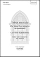 Tribus miraculis SATB choral sheet music cover